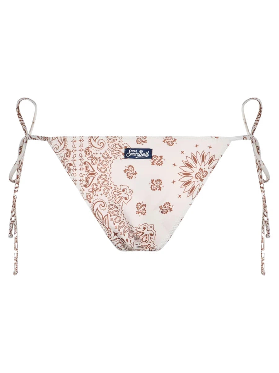 Slip da Mare Classico Marielle con Stampa Bandana-Mc2 Saint Barth-Costumi da bagno-Vittorio Citro Boutique