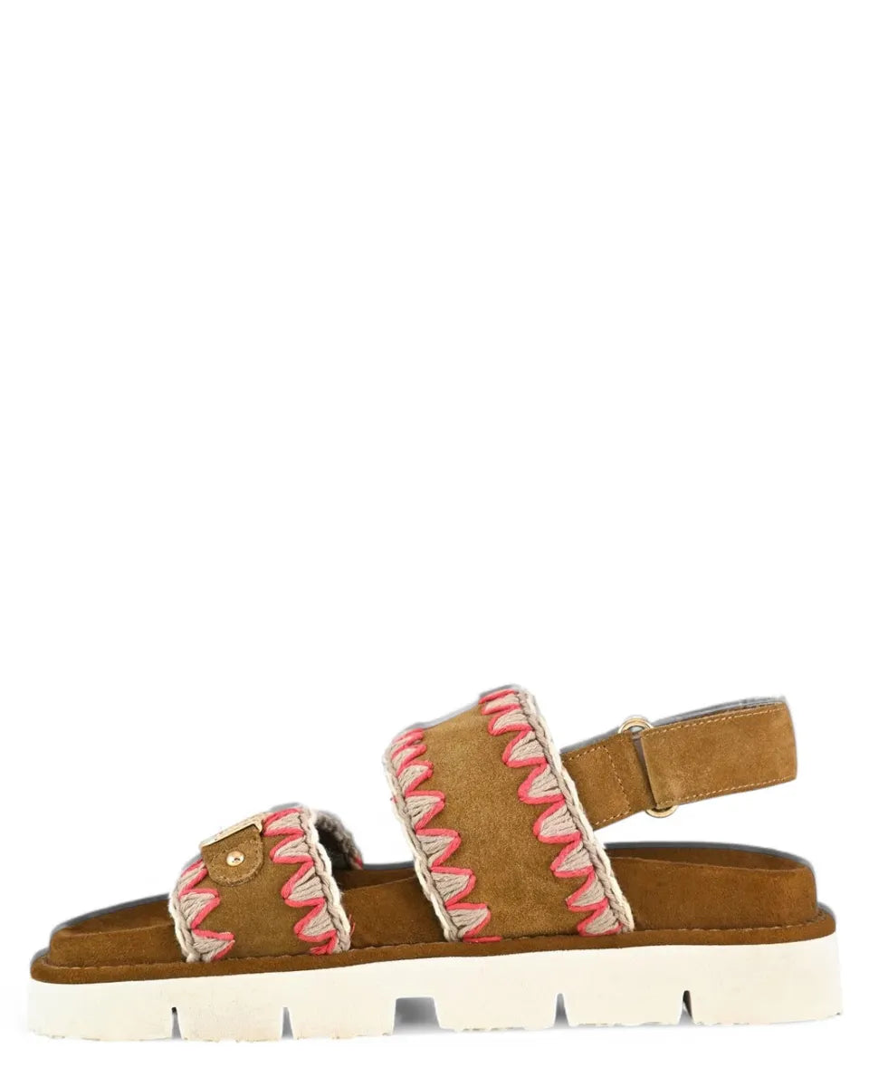Mou Bio Sandal Overstitch-Mou-Sandali-Vittorio Citro Boutique