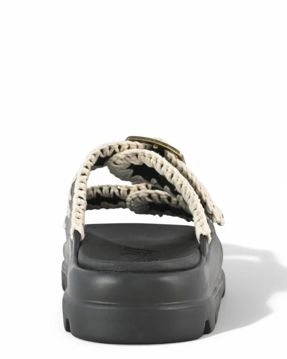 Mou Eva One-Piece Slide con Due Fibbie-Mou-Ciabatte-Vittorio Citro Boutique