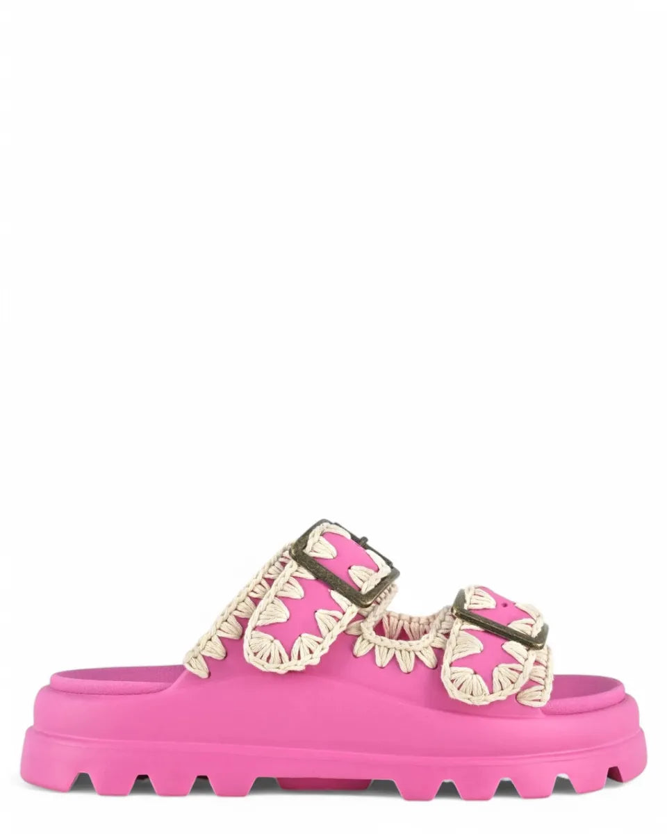 Mou Eva One-Piece Slide con Due Fibbie-Mou-Ciabatte-Vittorio Citro Boutique