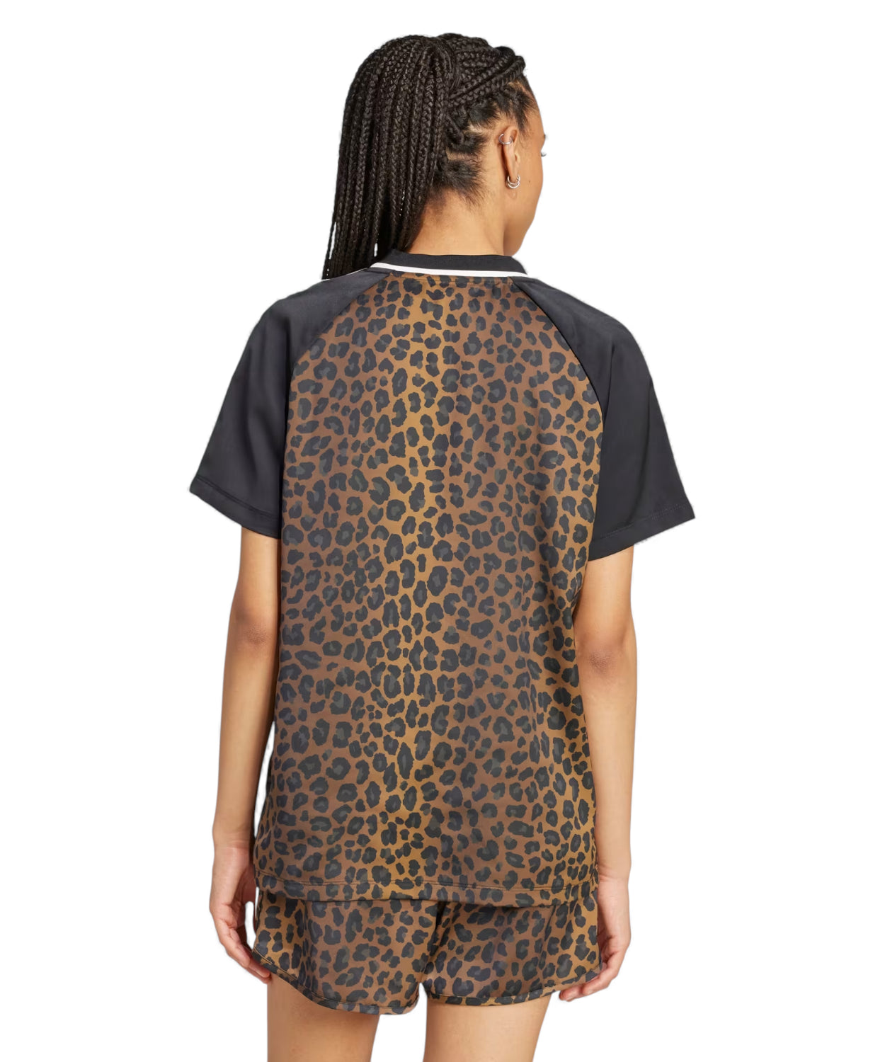 Maglia adidas Originals Satin Oversize con Collo a V