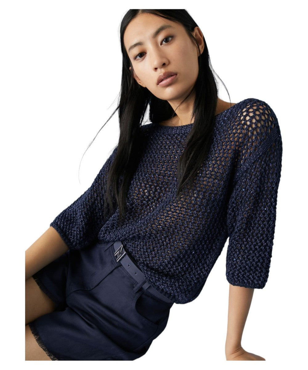 Maglia Cropped Alare-Marella-Maglieria-Vittorio Citro Boutique