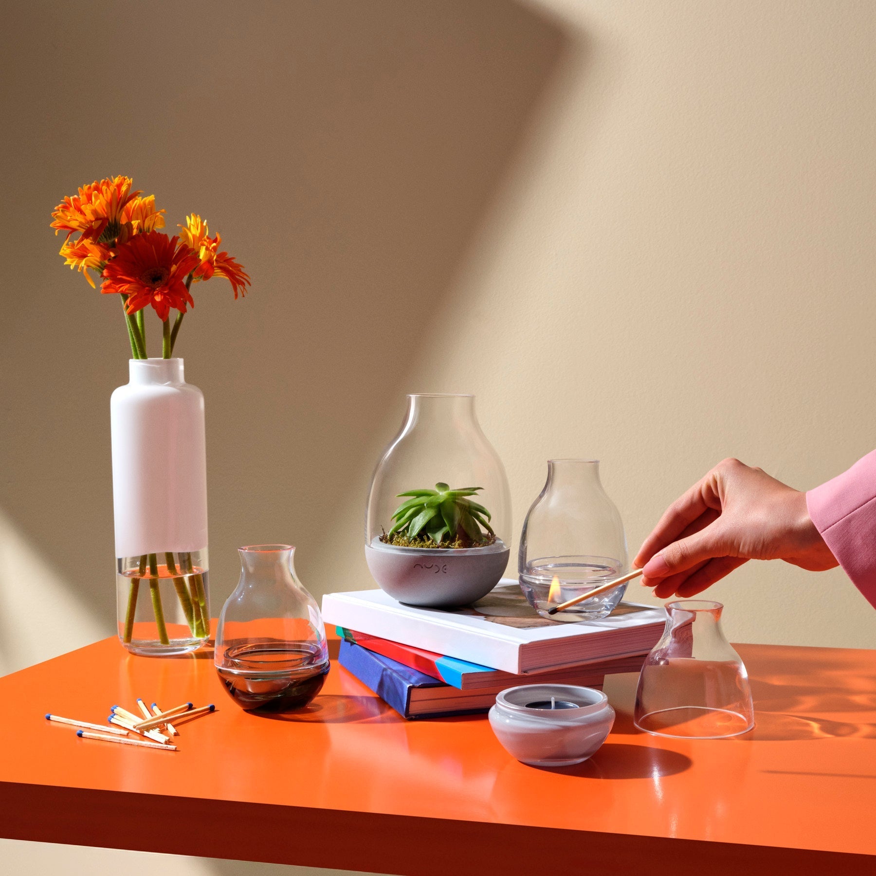 Magnolia Vase Small-NUDE EU-Vasi-Vittorio Citro Boutique