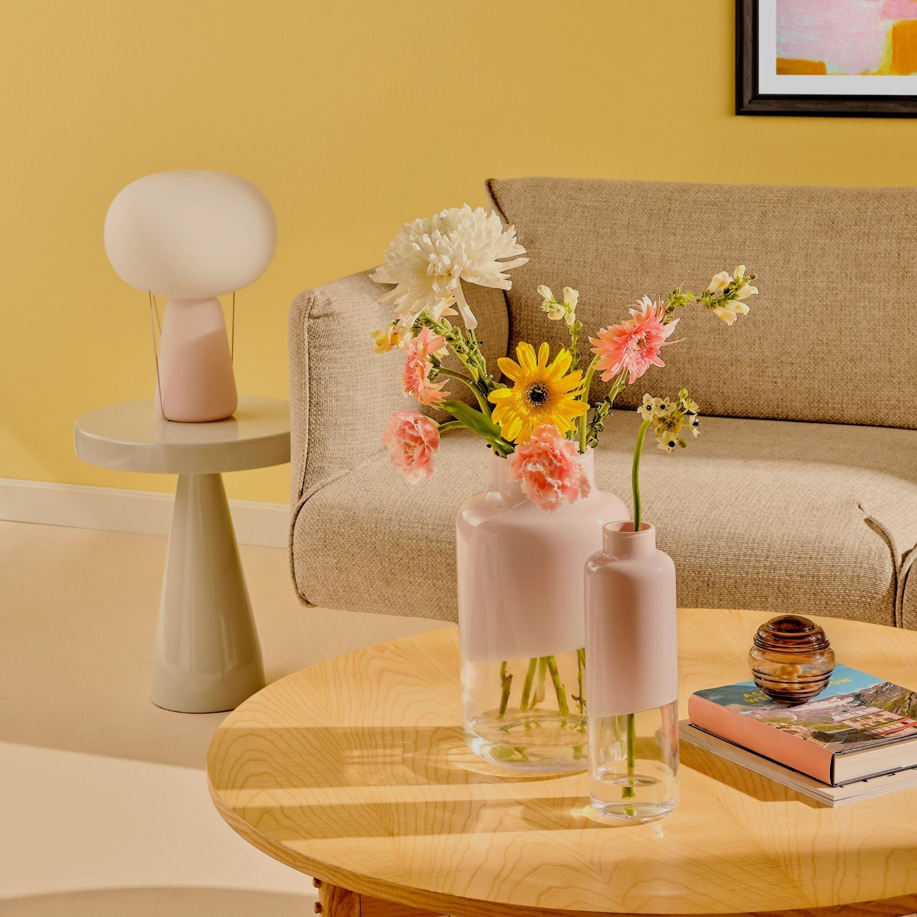 Magnolia Vase Medium-NUDE EU-Vasi-Vittorio Citro Boutique