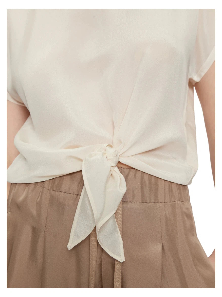 T-shirt con nodo Agostin-Marella-T-shirt-Vittorio Citro Boutique