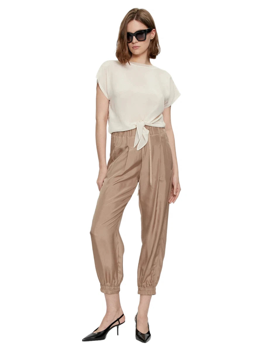 T-shirt con nodo Agostin-Marella-T-shirt-Vittorio Citro Boutique