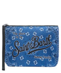 pochette Aline MC2 Saint Barth avec logo et imprimé
