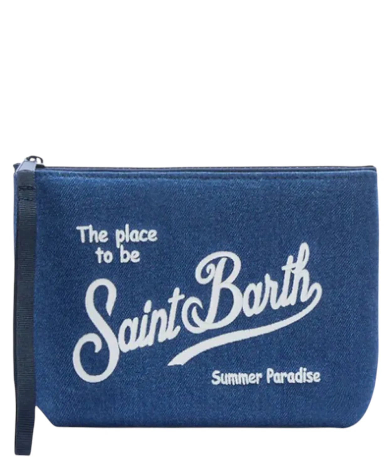 Pochette MC2 Saint Barth Aline en denim