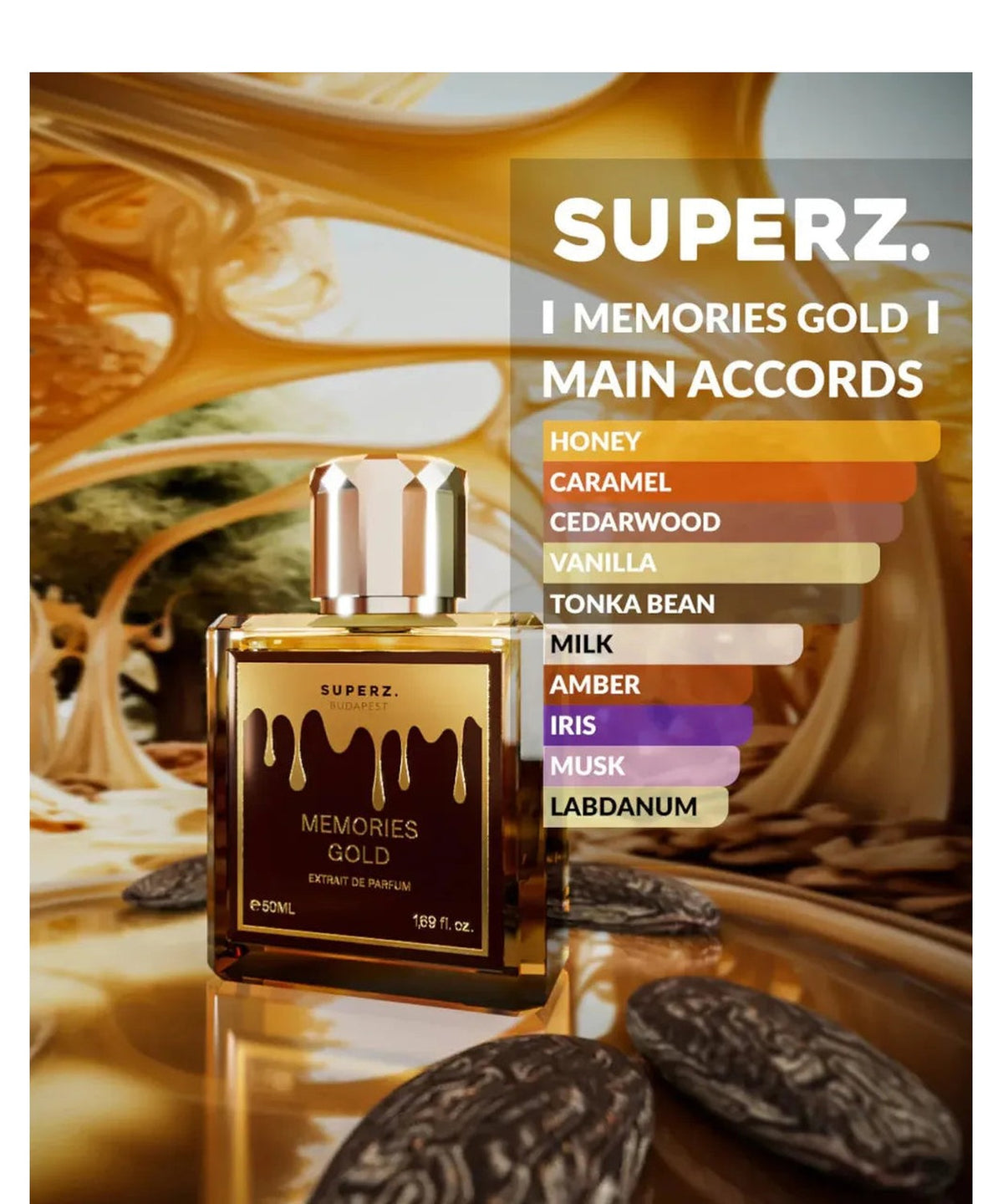 Memories Gold Extrait de Parfum-Superz-Profumi-Vittorio Citro Boutique