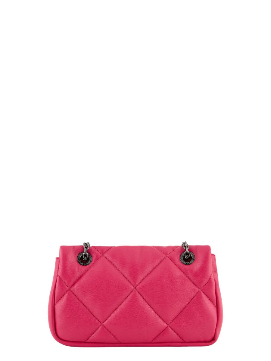 Mini Bag a Tracolla Effetto Nappa Matelassé-Emporio Armani-Pochette-Vittorio Citro Boutique