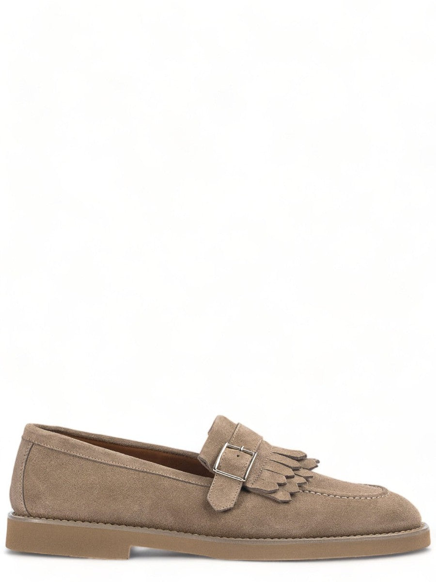 Mocassino con Frangia in Suede-Doucal'S-Mocassini-Vittorio Citro Boutique