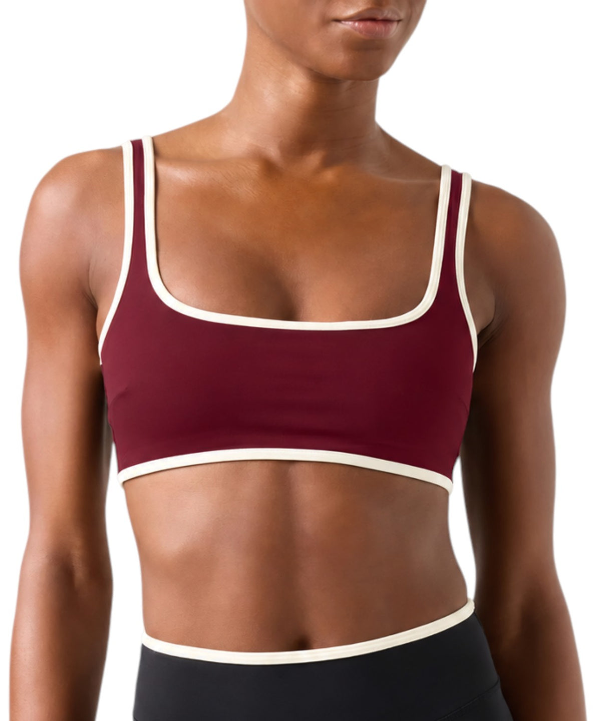 Tops Fitness Kassie à encolure carrée