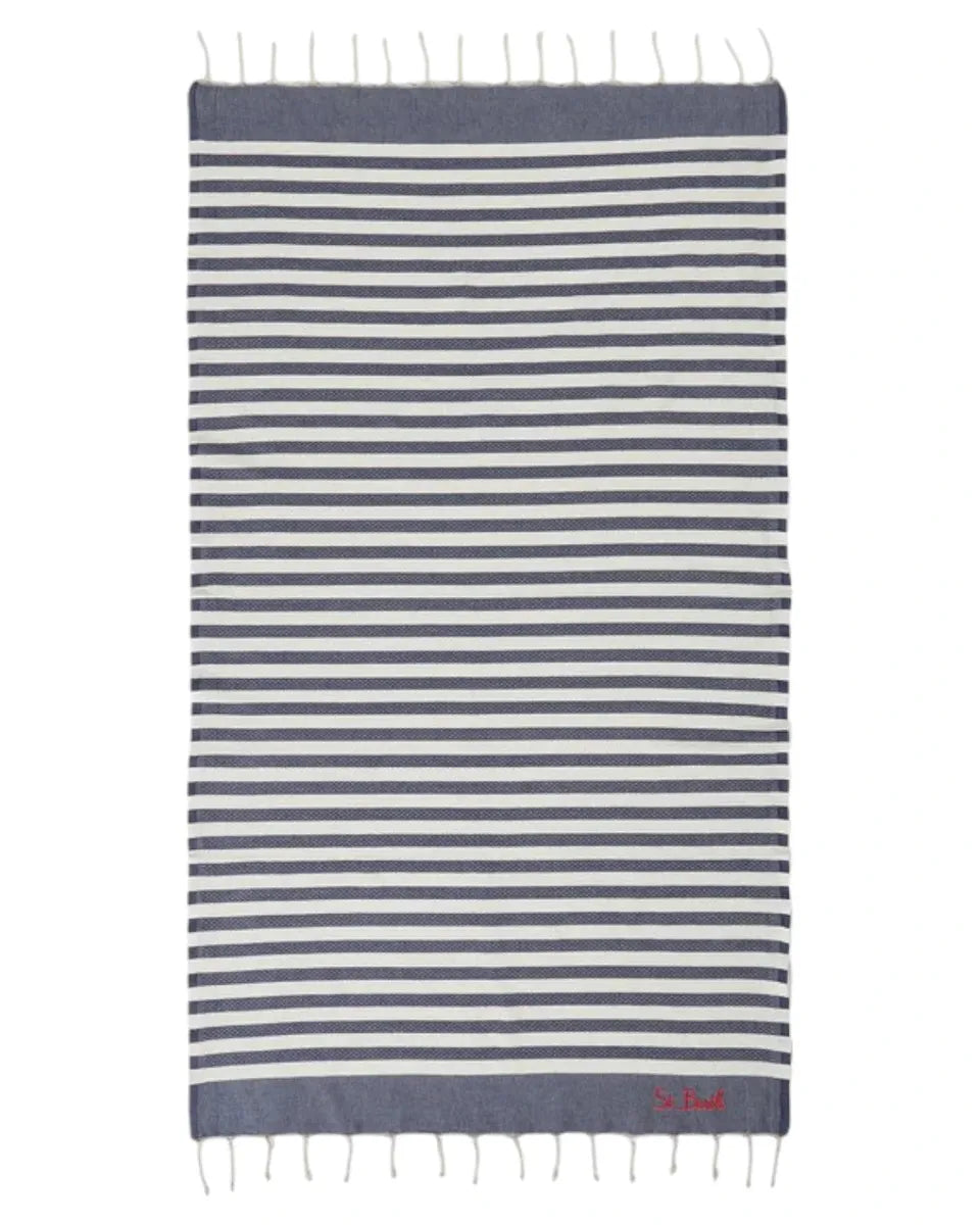 Telo mare in cotone a nido d’ape-Mc2 Saint Barth-Accessori mare-Vittorio Citro Boutique