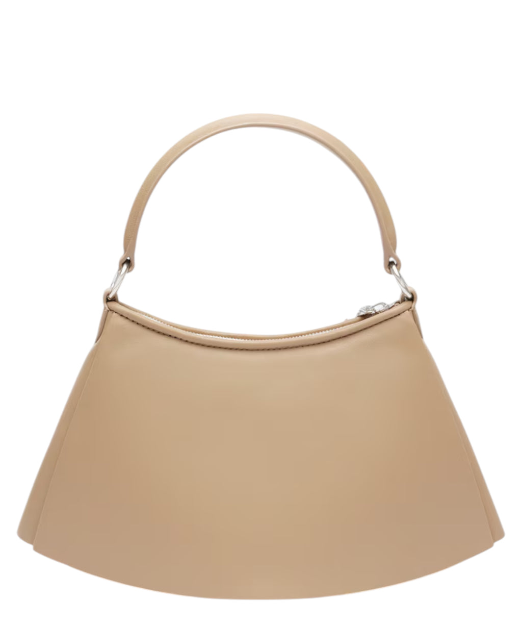 Petit sac hobo Lacoste Lenglen en cuir