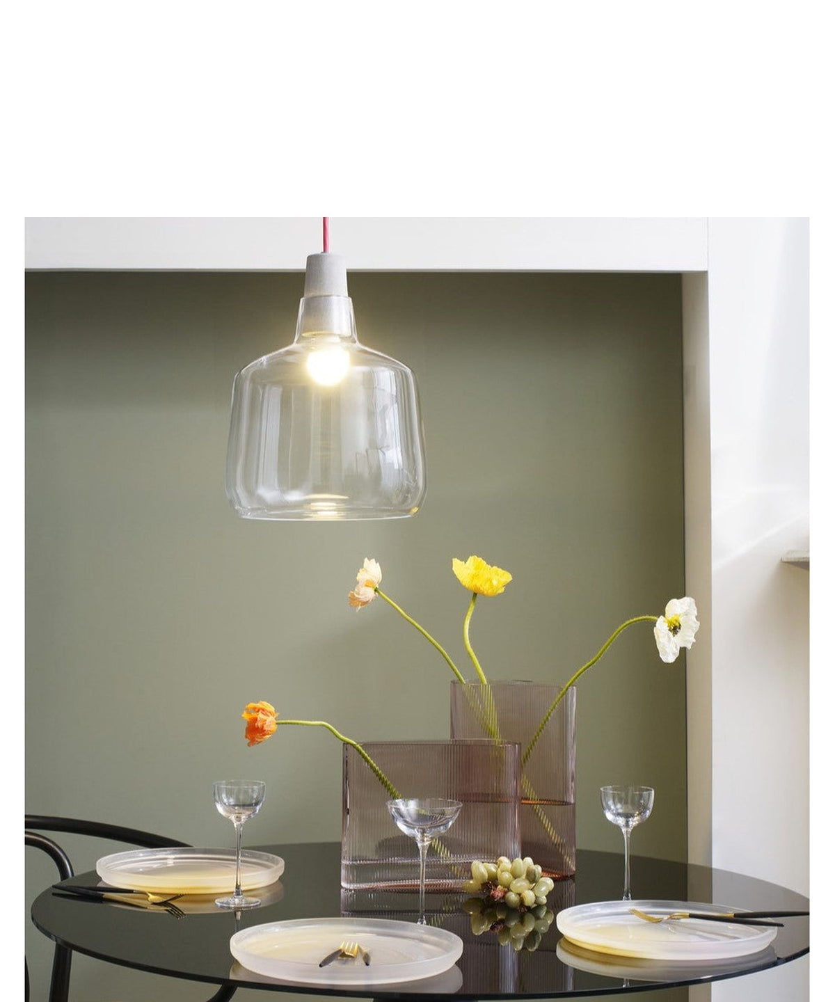 Mist Vase Short Dusty Rose-NUDE EU-Vasi-Vittorio Citro Boutique