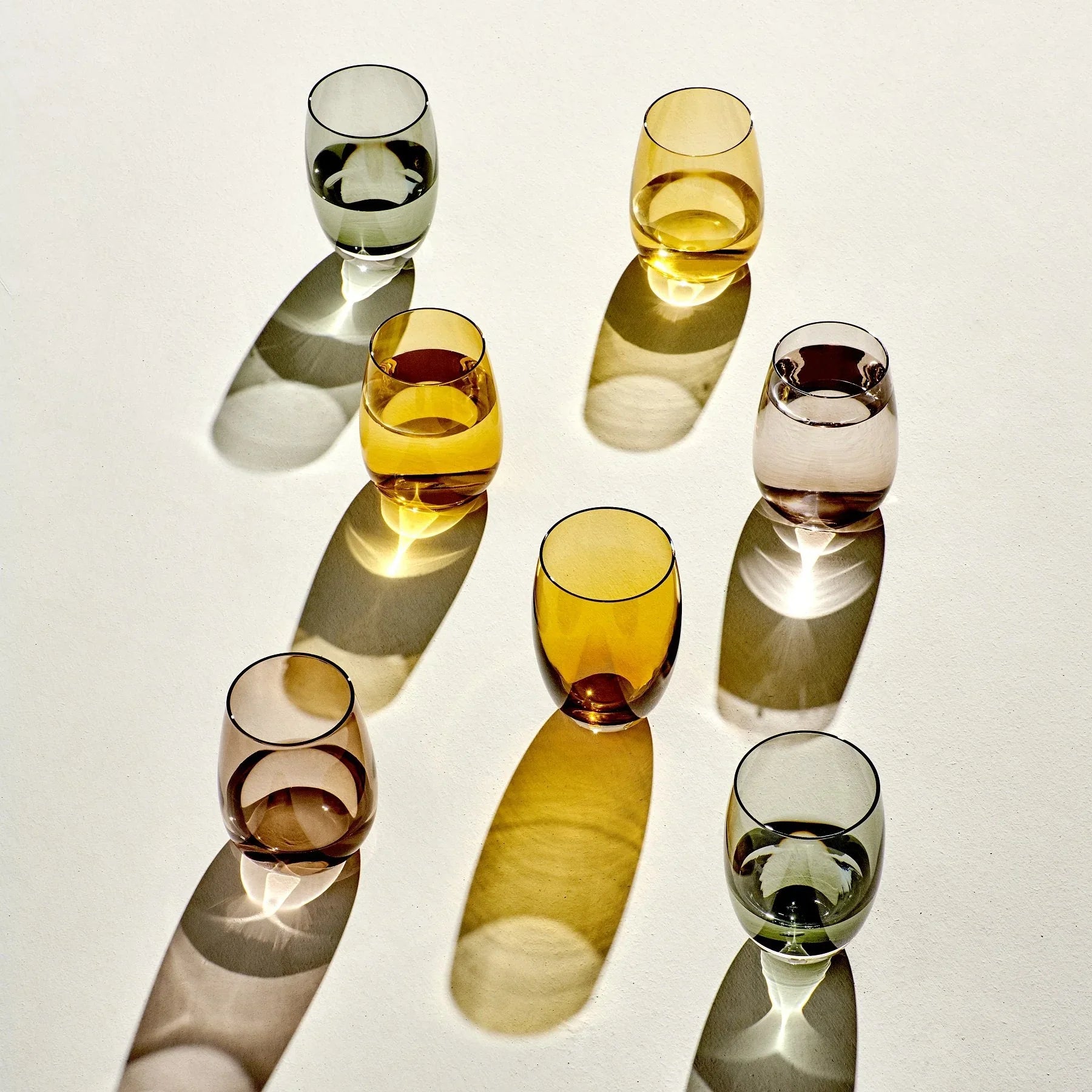 Set 4 bicchieri Colored O