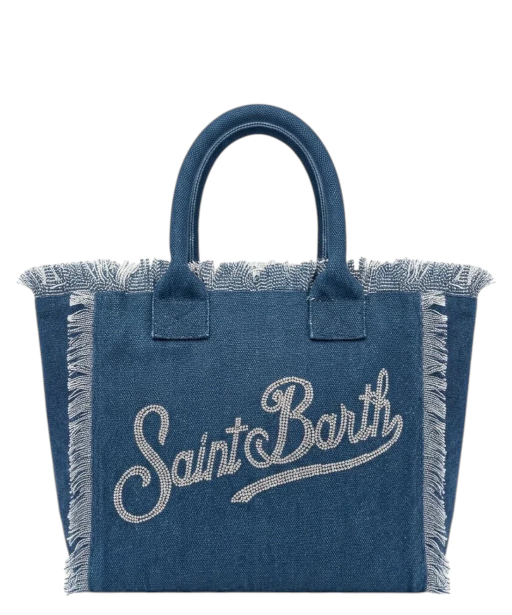 MC2 Saint Barth Sac Vanity avec Logo Strass