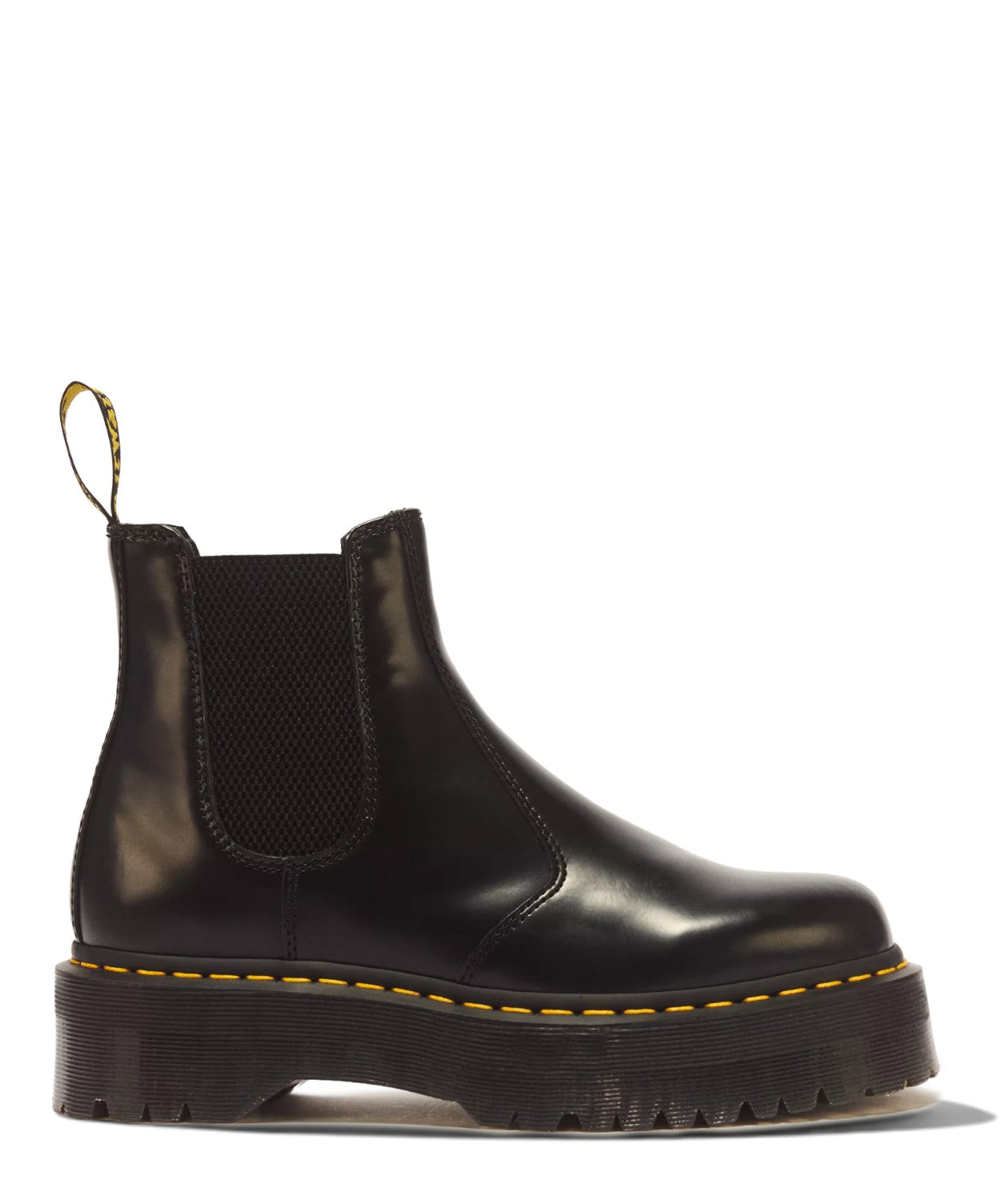 Stivaletti chelsea di pelle 2976 con platform