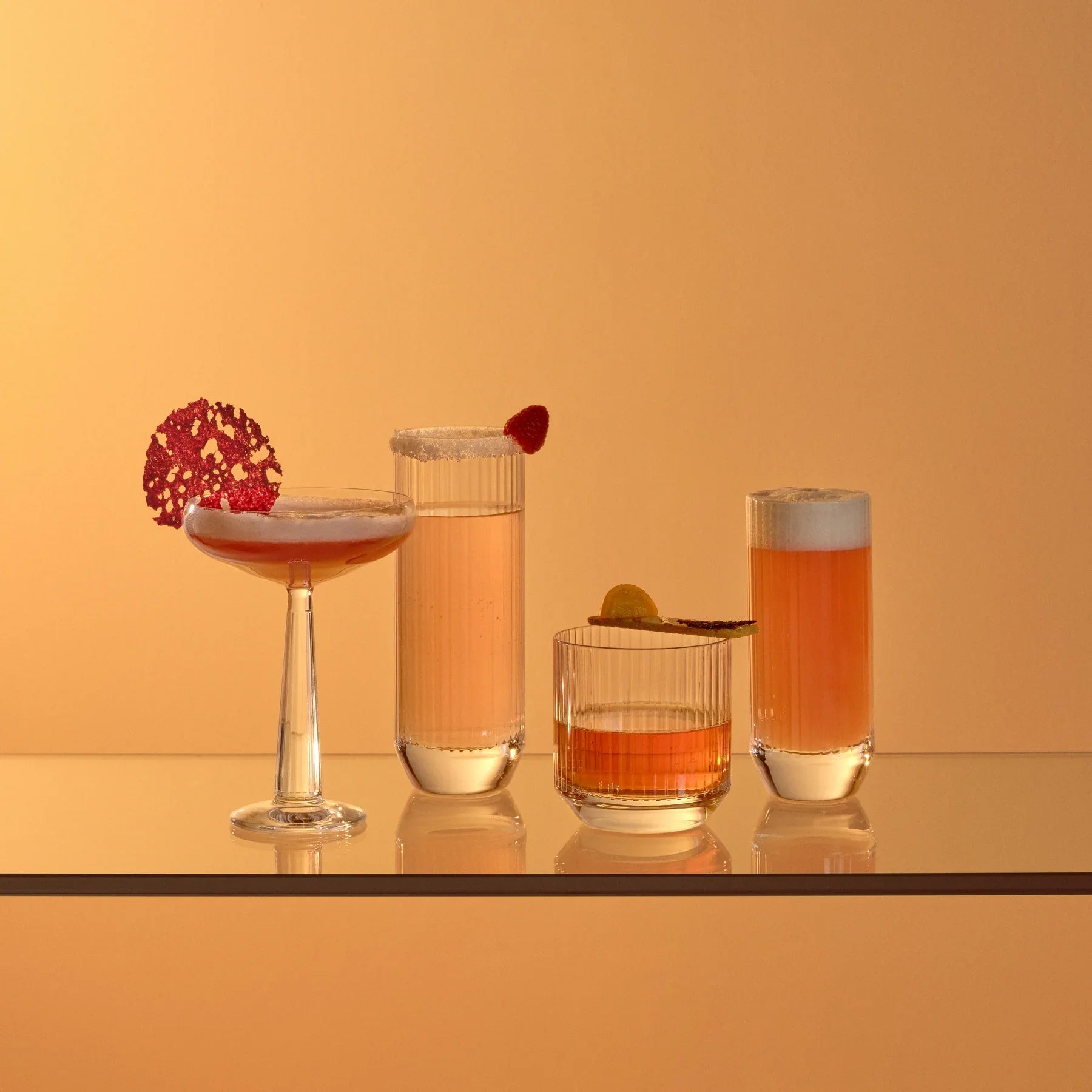 Set 4 bicchieri da whisky Big Top DOF