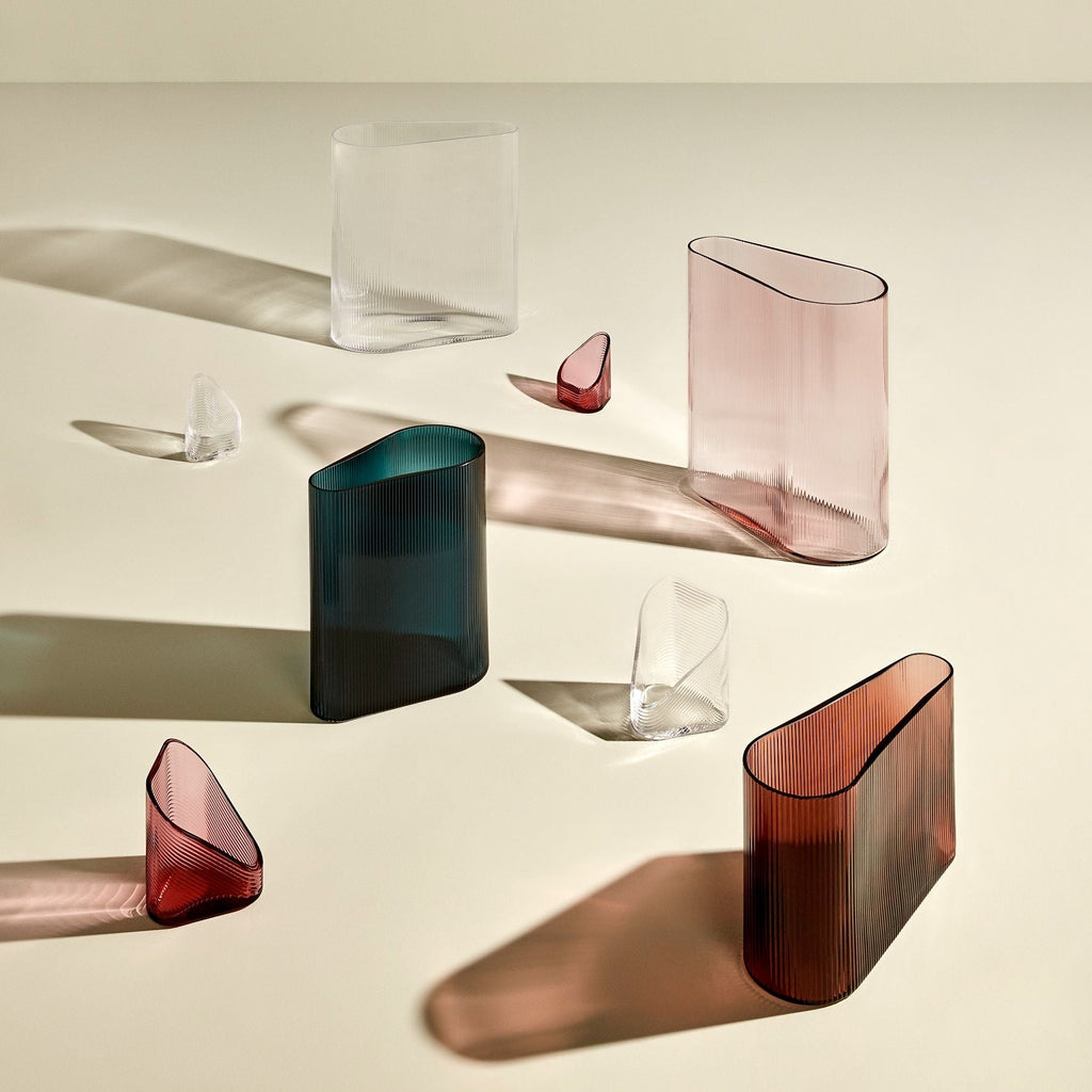 Mist Vase Short Dusty Rose-NUDE EU-Vasi-Vittorio Citro Boutique