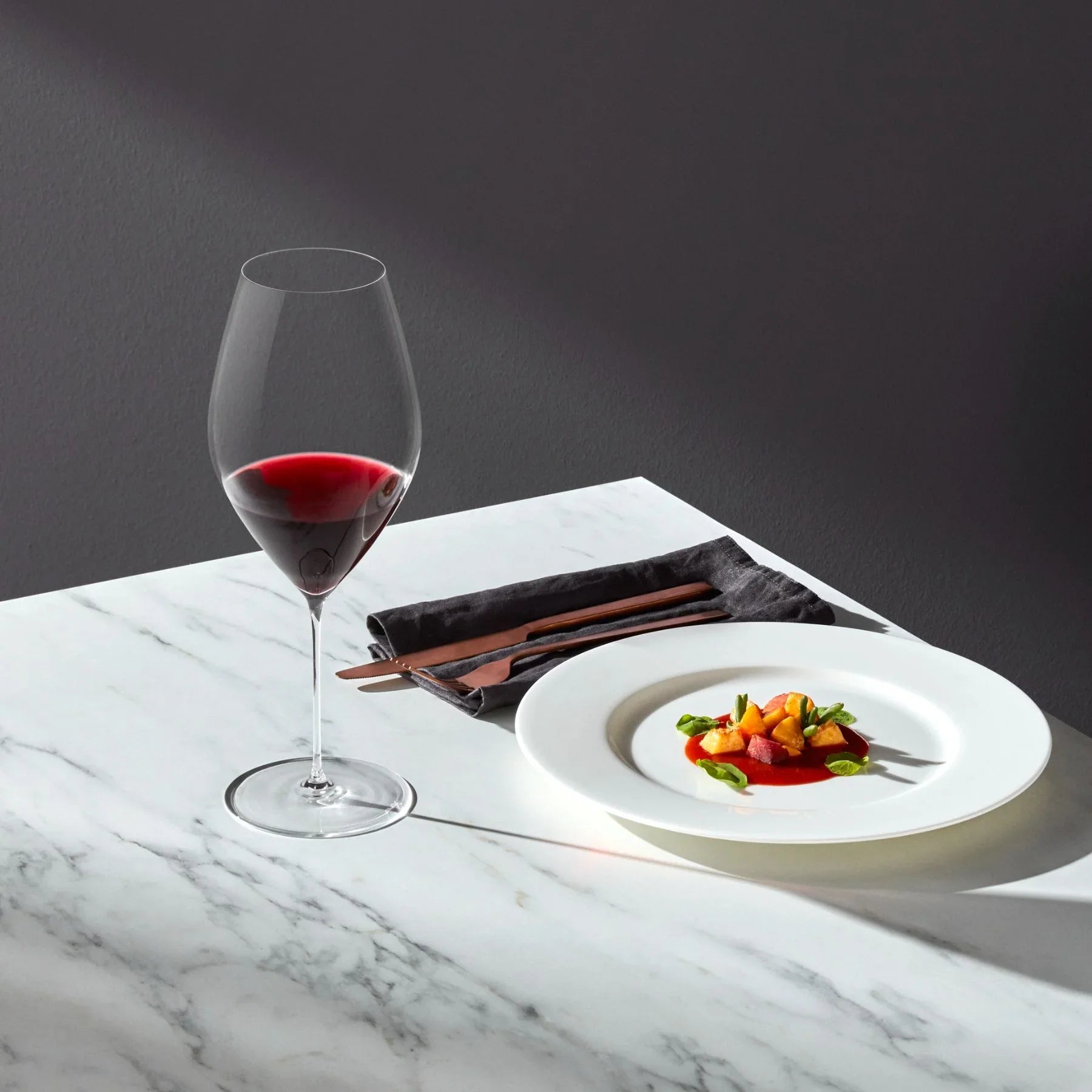 Set 2 calici da vino rosso Stem Zero Grace