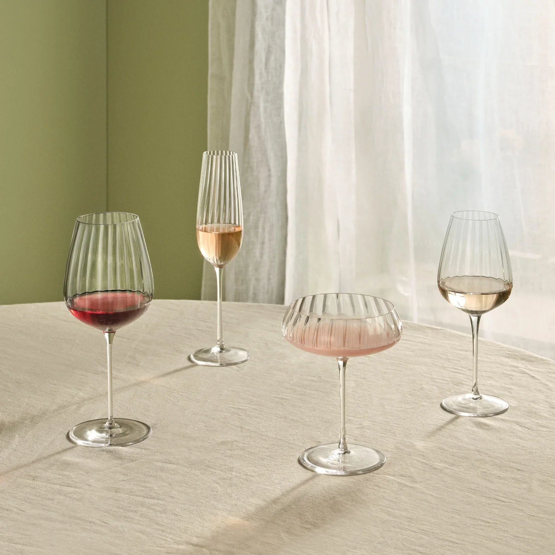 Set 2 calici da vino rosso Round Up