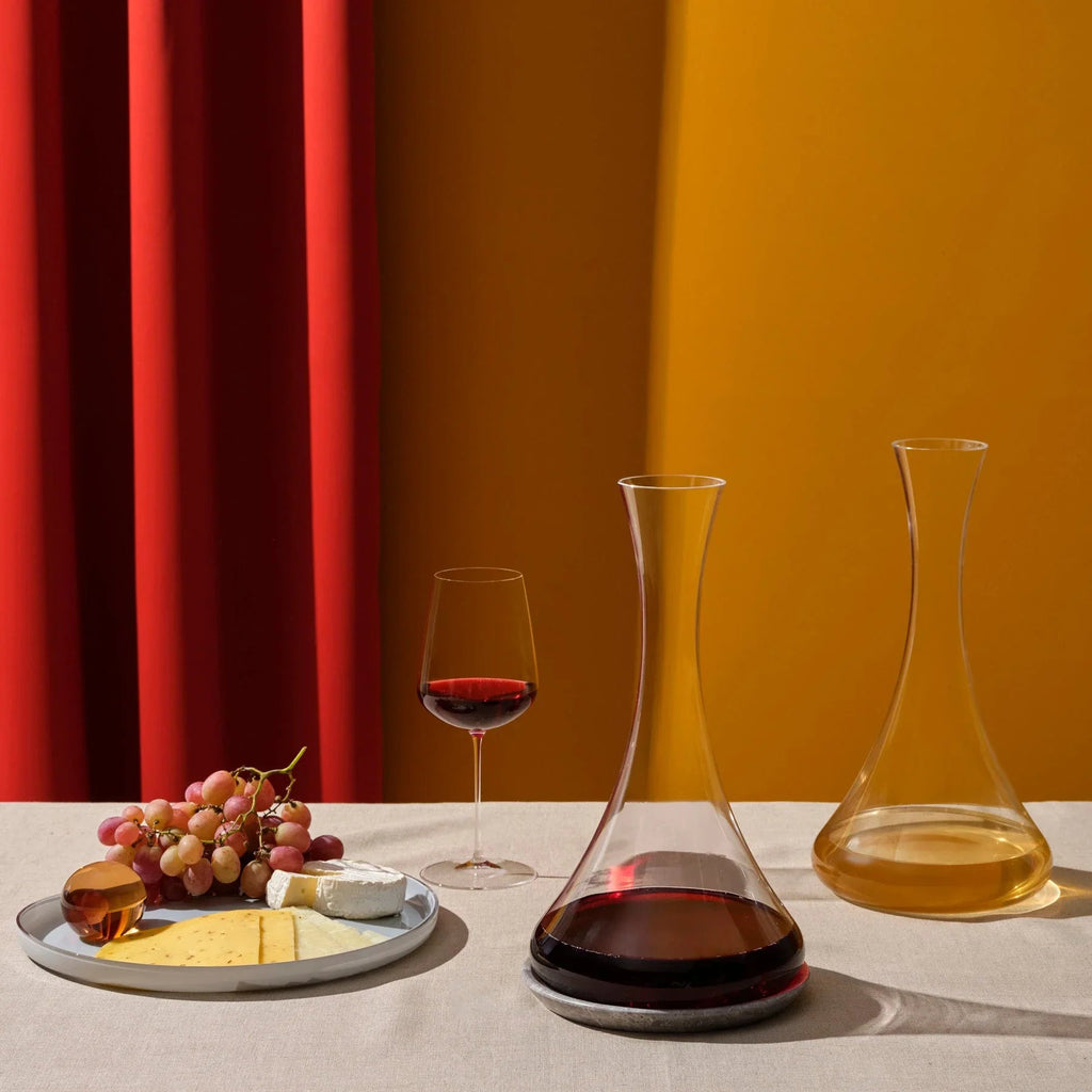 Decanter da vino Jazz con base in marmo