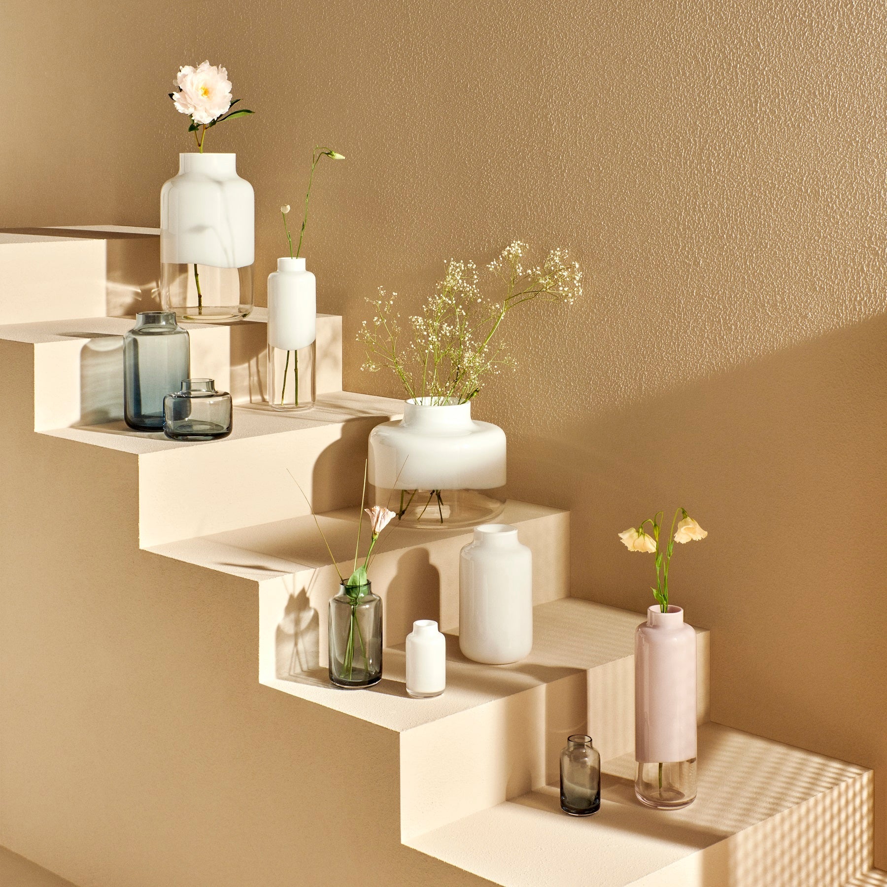 Mini Magnolia Vase Large-NUDE EU-Vasi-Vittorio Citro Boutique