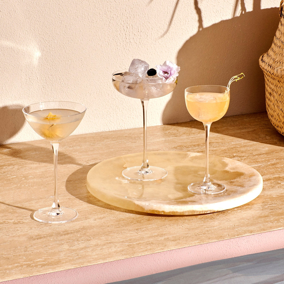 Savage Set of 6 Coupetini Glasses-NUDE EU-Coupetini glass-Vittorio Citro Boutique