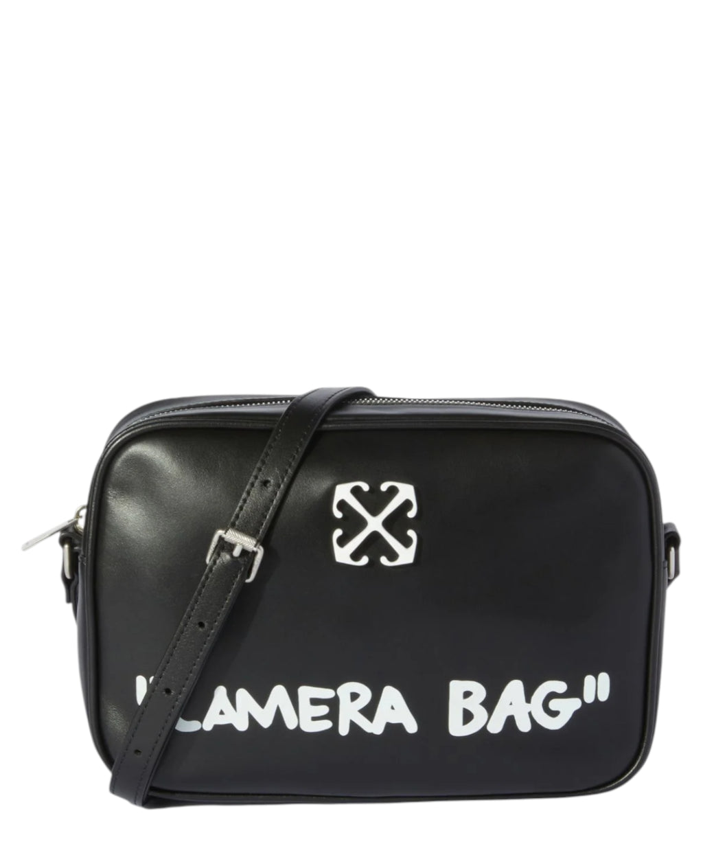 Sac Off-White Jitney Camera en cuir