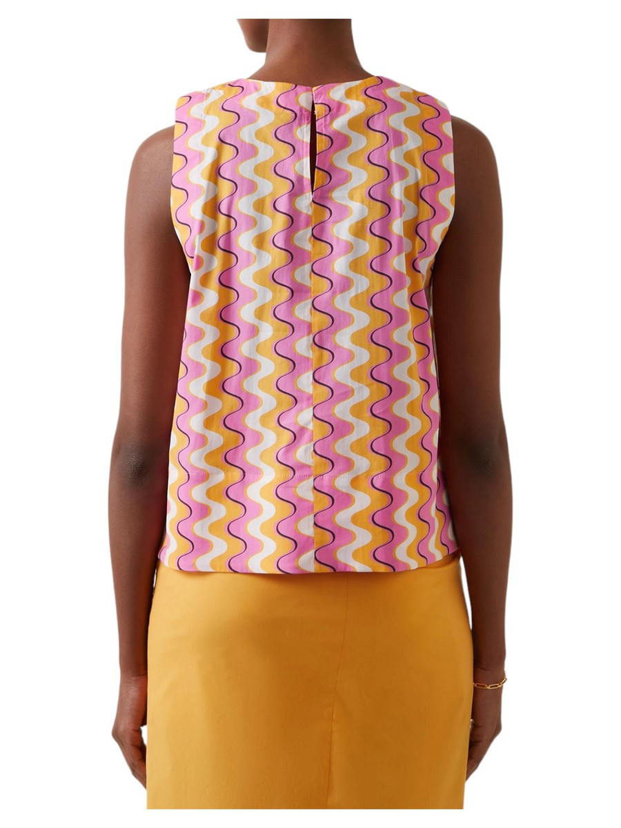 Top stampato Ofanto-Marella-Top-Vittorio Citro Boutique