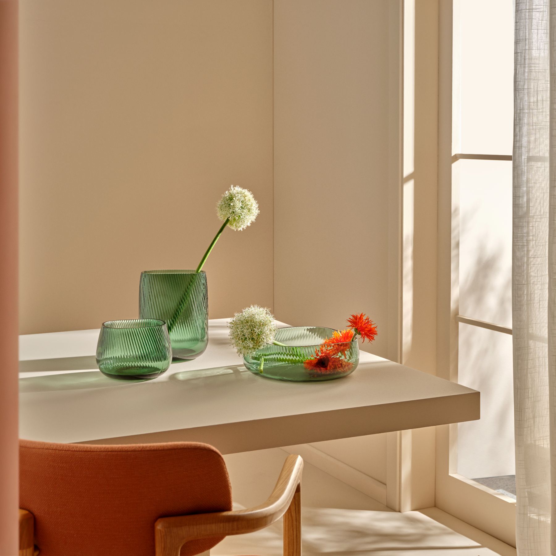 Opti Vase Tall-NUDE EU-Vasi-Vittorio Citro Boutique