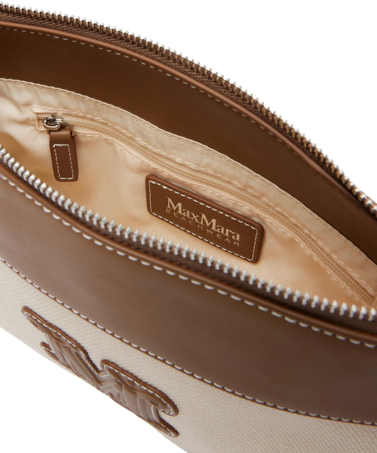 Pochette Max Mara Beachwear BCHFRISIA en toile