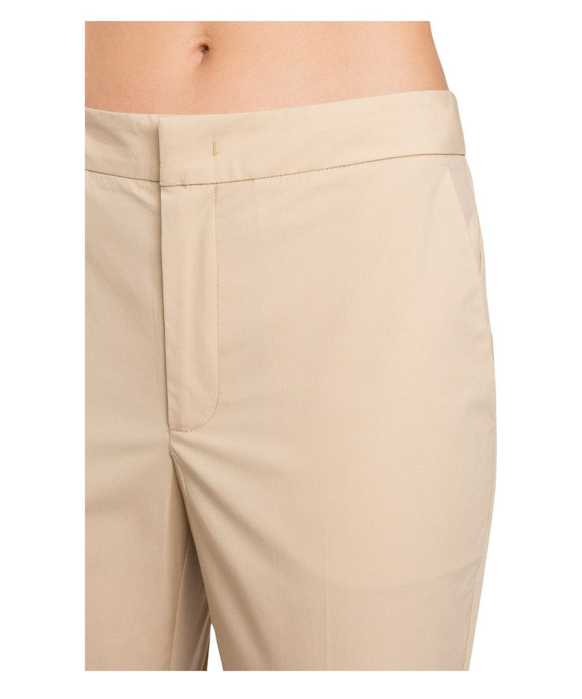 Pantaloni in cotone elasticizzato-Twinset-Pantaloni-Vittorio Citro Boutique
