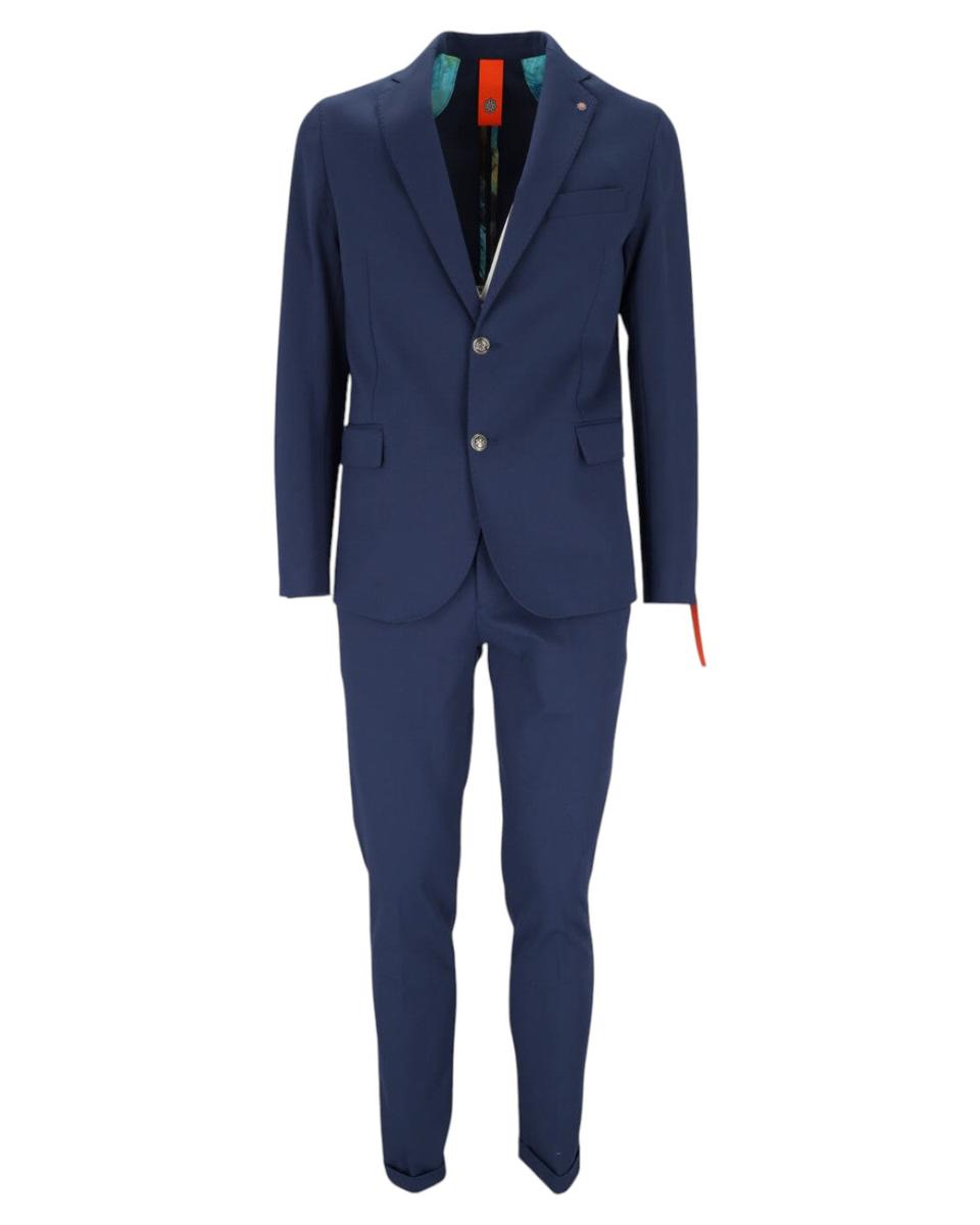 Abito Geranio Blu-Abiti-BHARNABA-Vittorio Citro Boutique