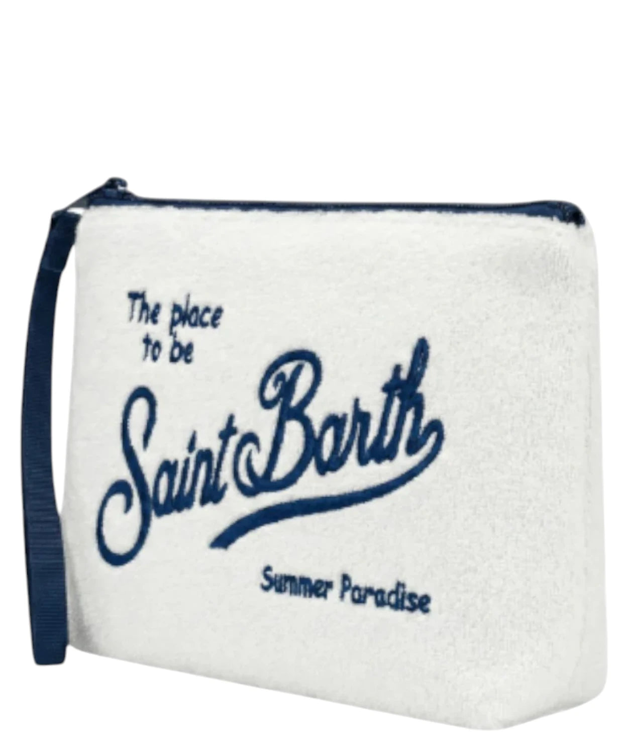 Pochette Aline en éponge avec logo MC2 Saint Barth