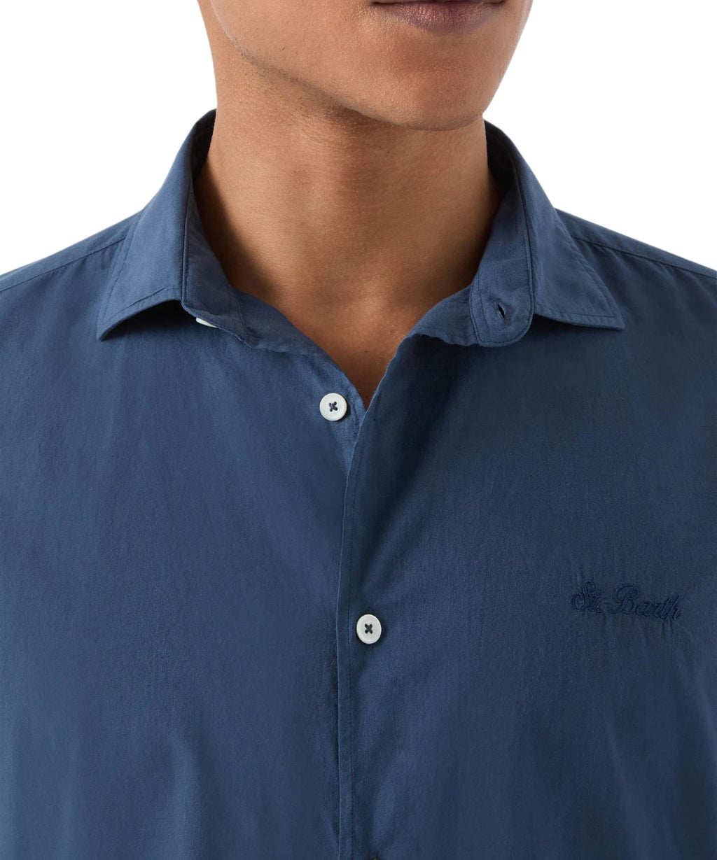 Chemise Homme MC2 Saint Barth Ice en Coton