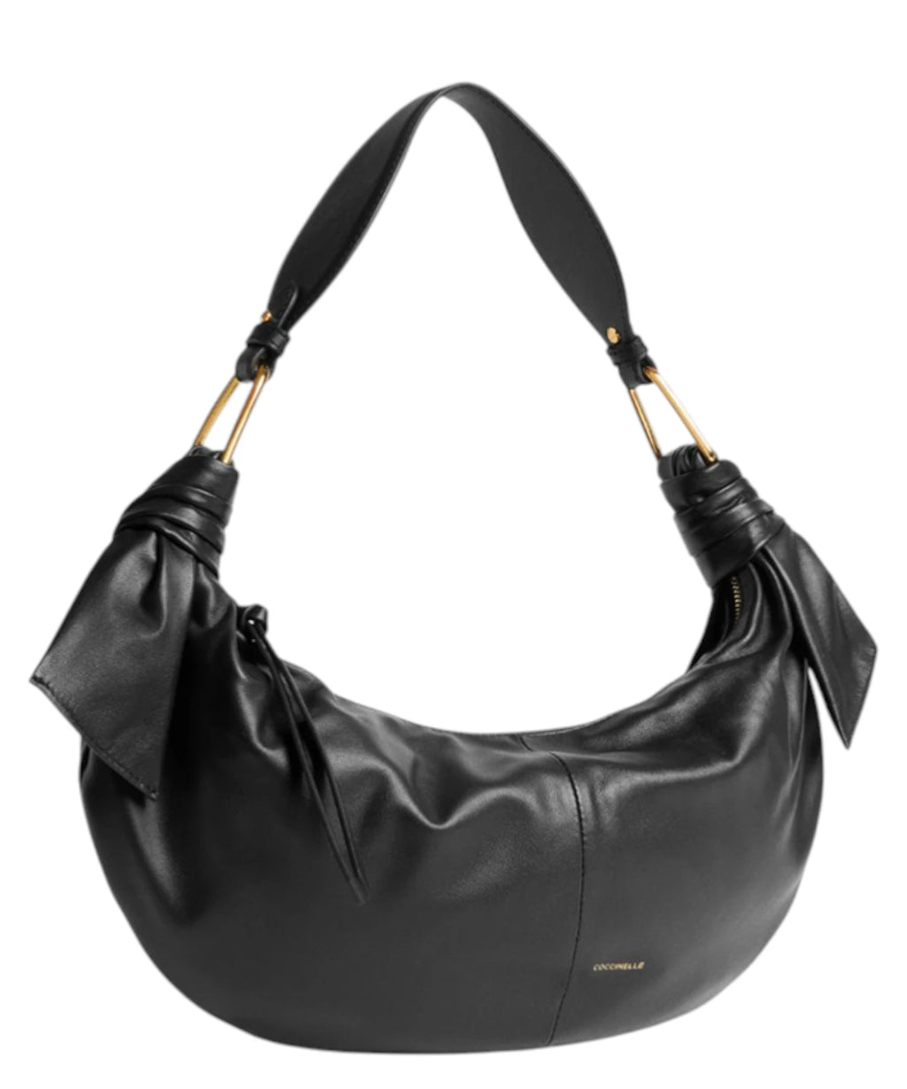 Sac Coccinelle Puffy en cuir lisse