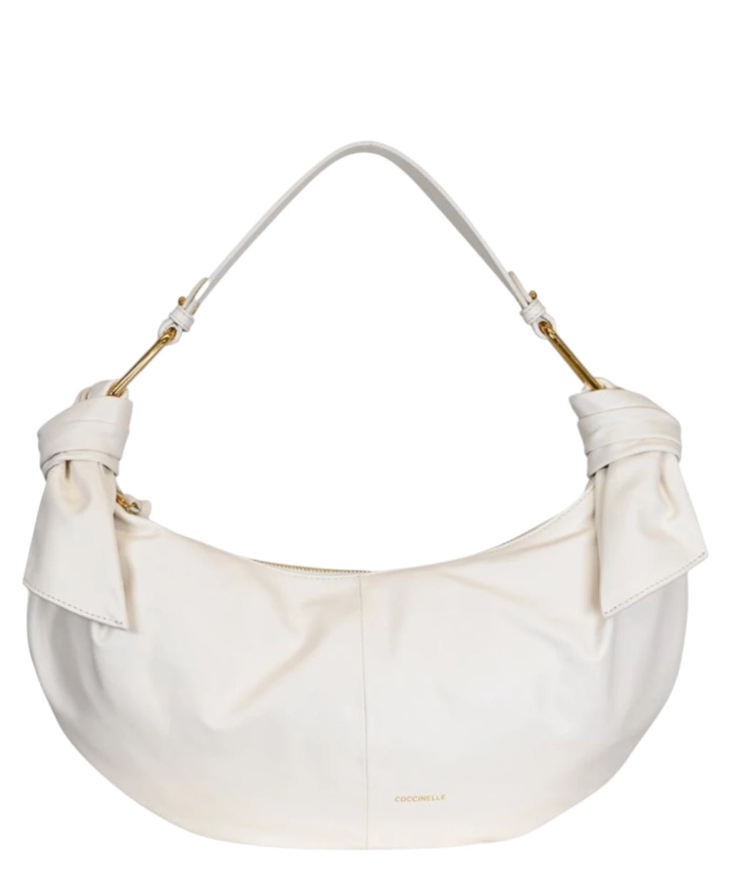 Sac Coccinelle Puffy en cuir lisse