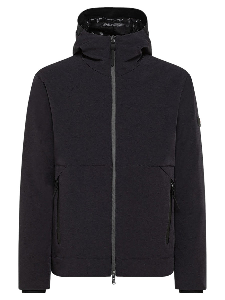 Loge md bomber liscio in primaloft con dettagli neri-Piumini-Peuterey-Vittorio Citro Boutique