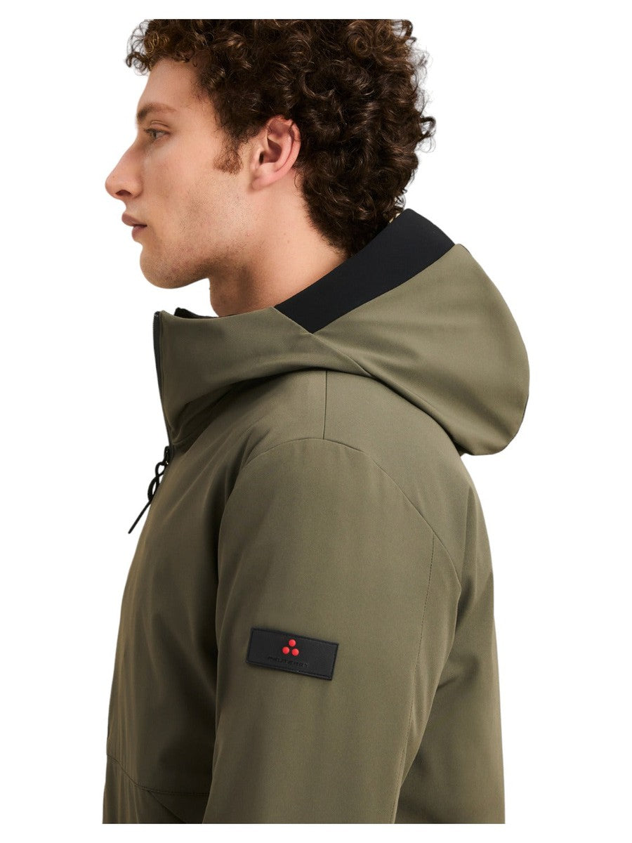 LOGE MD BOMBER LISCIO IN PRIMALOFT CON DETTAGLI NERI-Peuterey-Piumini-Vittorio Citro Boutique