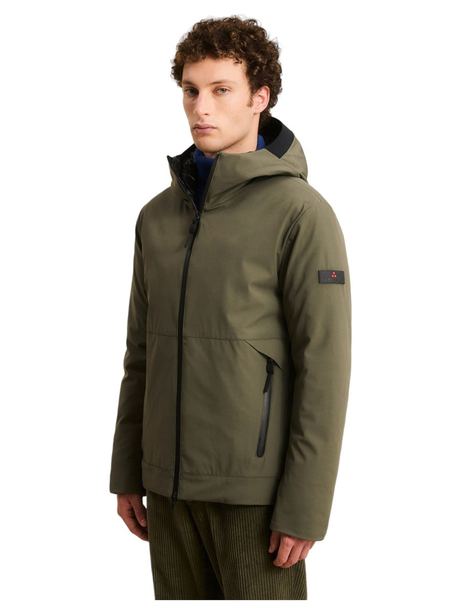 LOGE MD BOMBER LISCIO IN PRIMALOFT CON DETTAGLI NERI-Peuterey-Piumini-Vittorio Citro Boutique