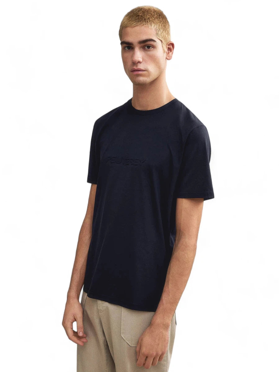 T-Shirt Otago Mer Peuterey con Scritta in Rilievo-Peuterey-T-shirt-Vittorio Citro Boutique