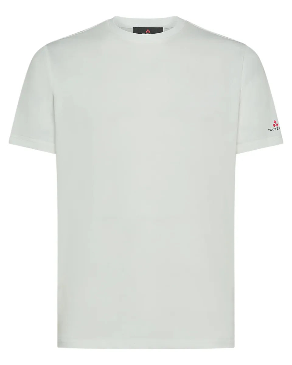 T-shirt Zole 02 in Cotone e Seta-Peuterey-T-shirt-Vittorio Citro Boutique