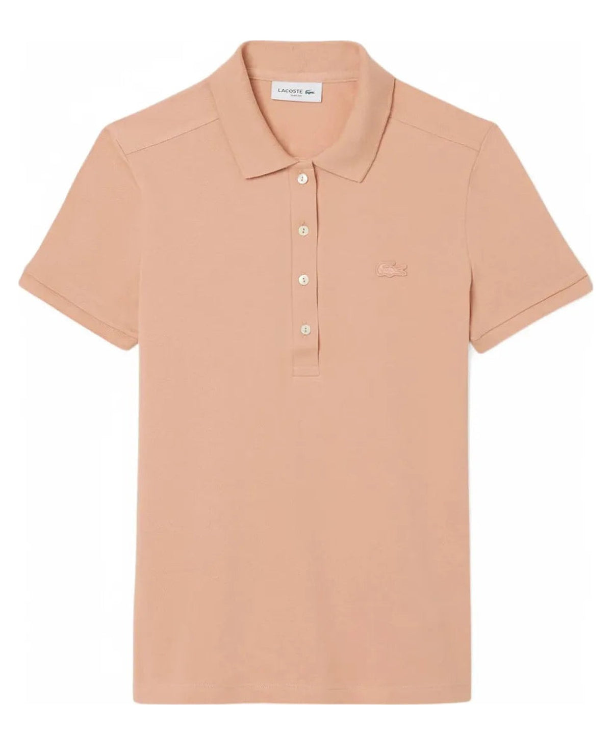 Polo da Donna Lacoste Slim Fit in Piqué di Cotone Stretch-LACOSTE-Polo-Vittorio Citro Boutique