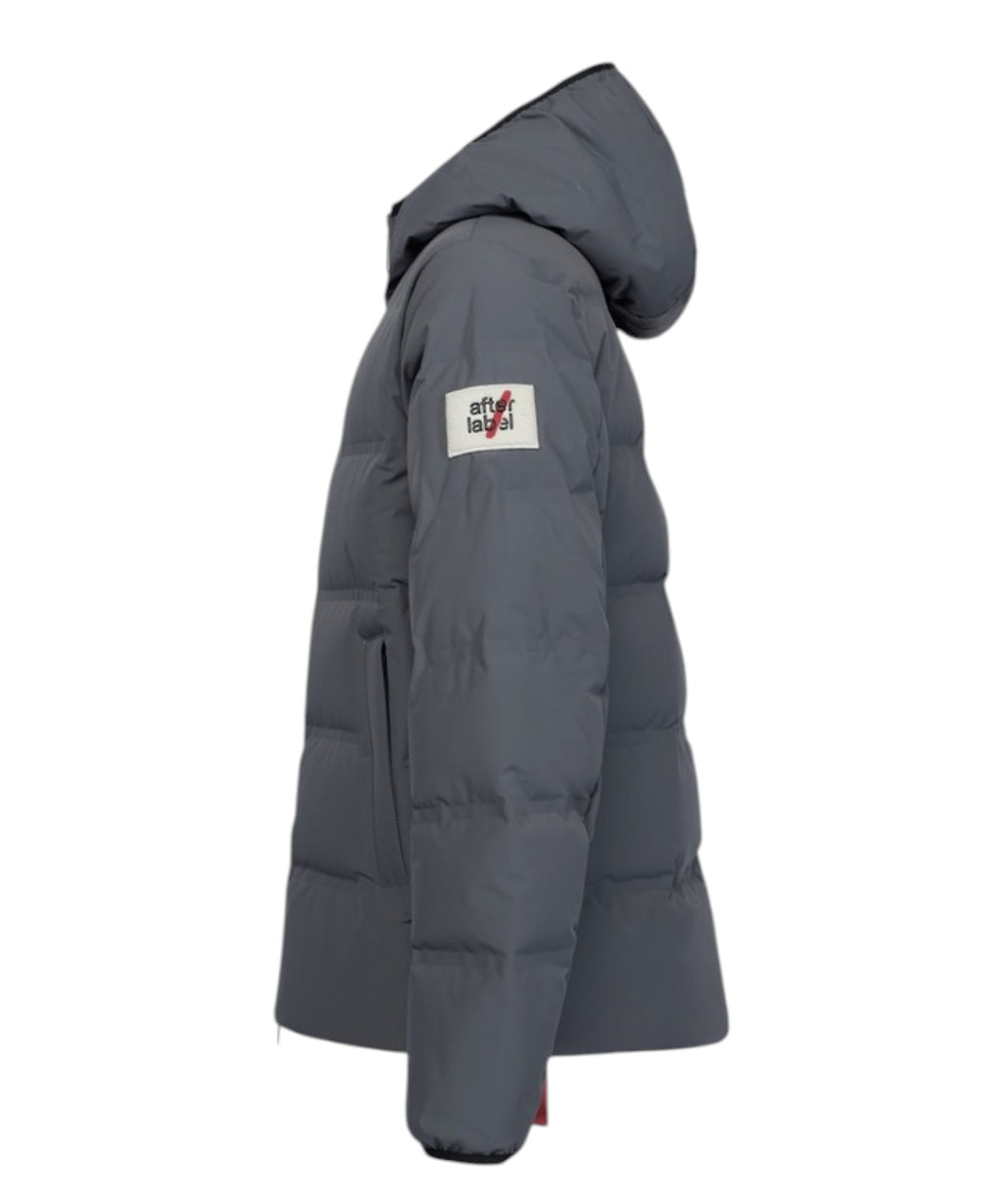 Doudoune Homme After Label Pinzolo en nylon extensible mat