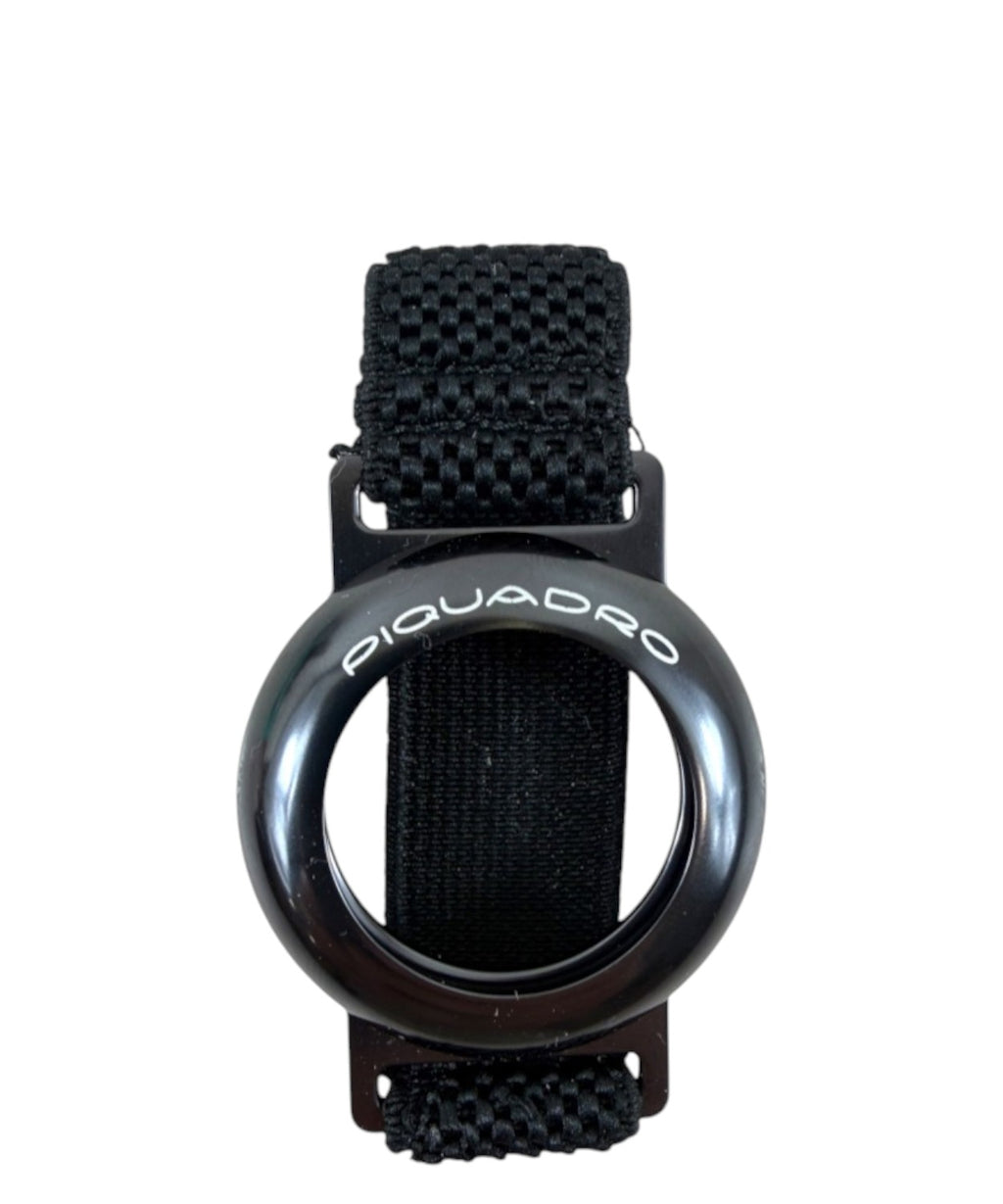 Porta Connequ 4.0 Piquadro con Elastico in Alluminio