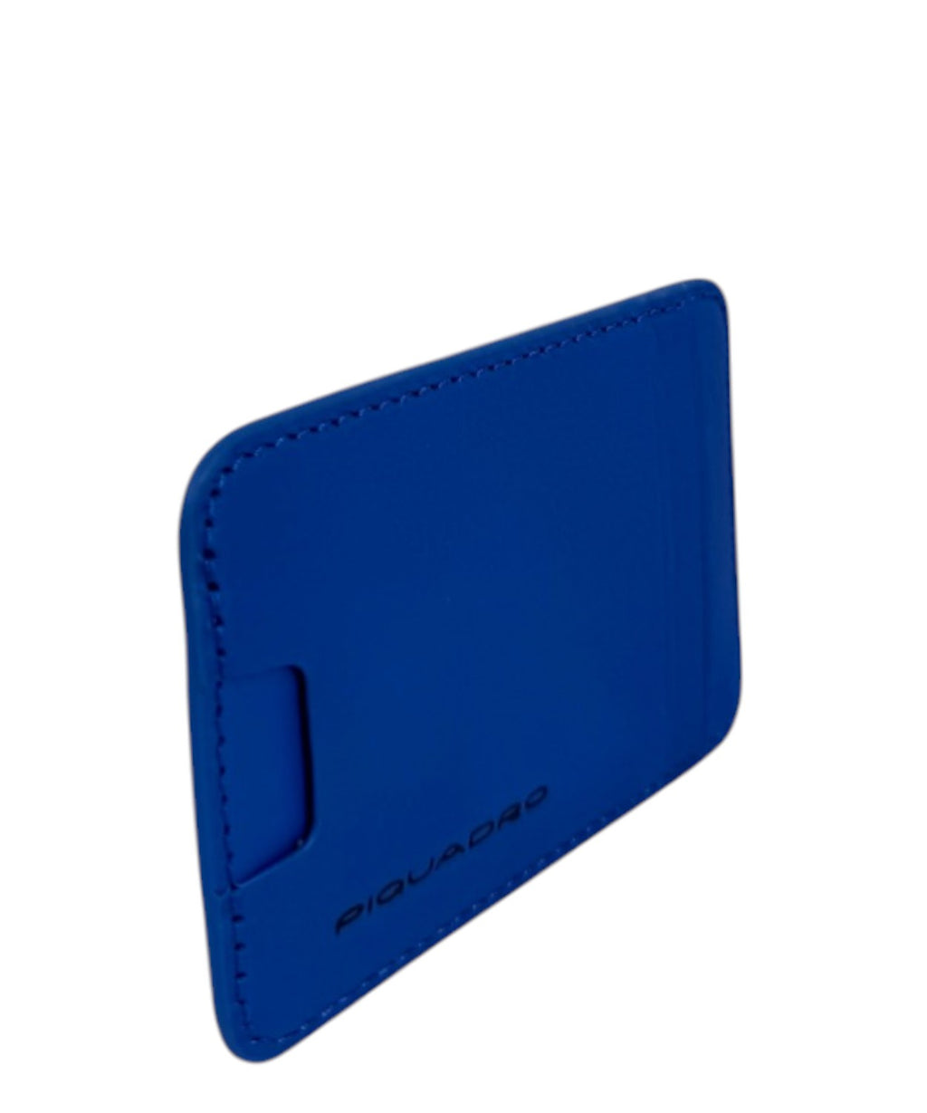 Portacarte MagSafe Piquadro per Carte in Pelle