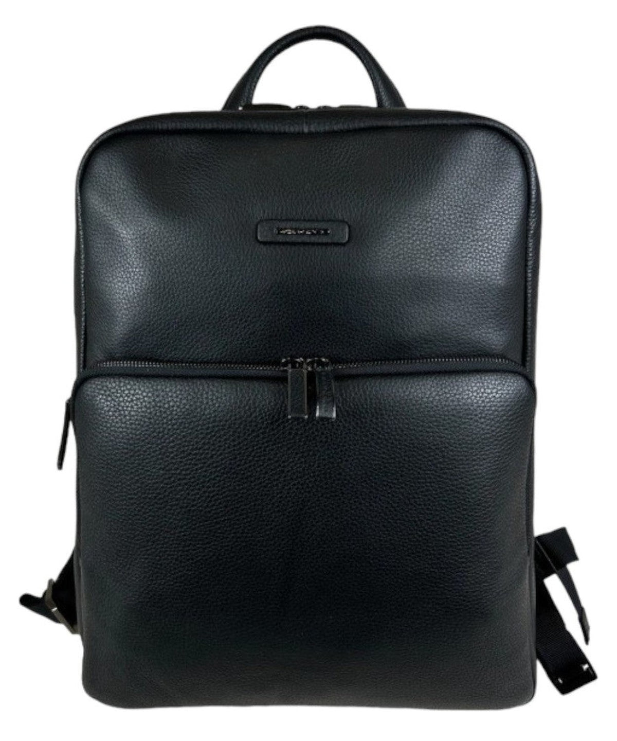 Zaino Slim in Pelle Nero-Piquadro-Zaini-Vittorio Citro Boutique