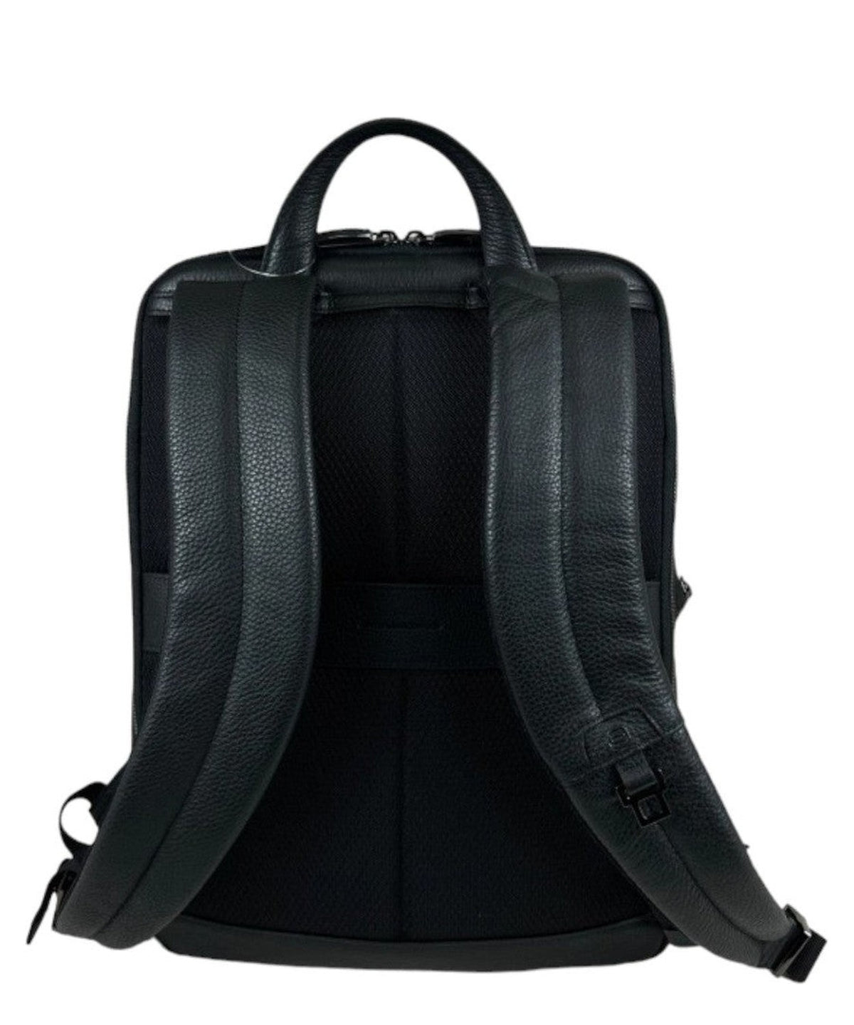 Zaino Slim in Pelle Nero-Piquadro-Zaini-Vittorio Citro Boutique